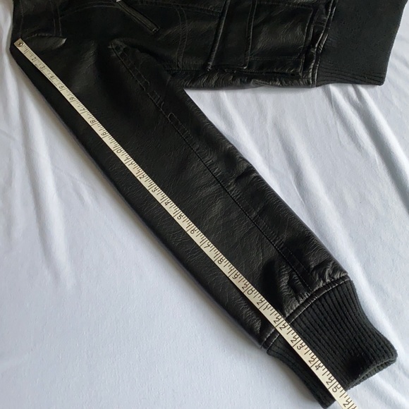 La Classic Couture Faux Leather Jacket - Picture 9 of 11